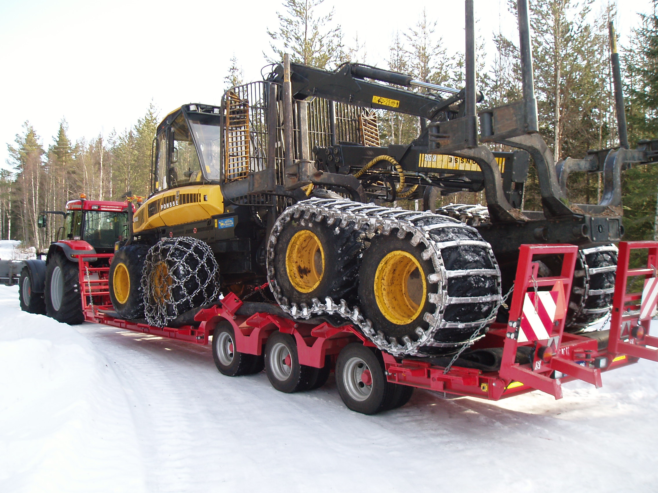 Forestry trailers by Chieftain
